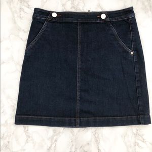 LOFT Denim skirt size 6